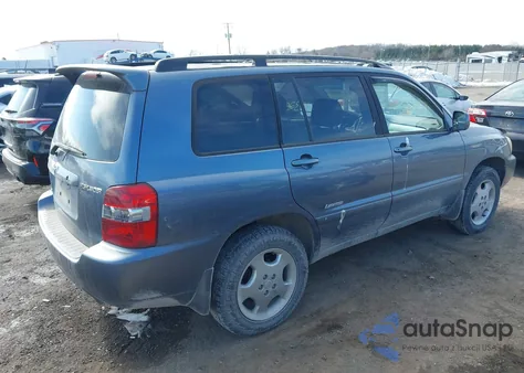 2006 Toyota Highlander Limited V6 from USA, damaged, VIN JTEEP21A760166833